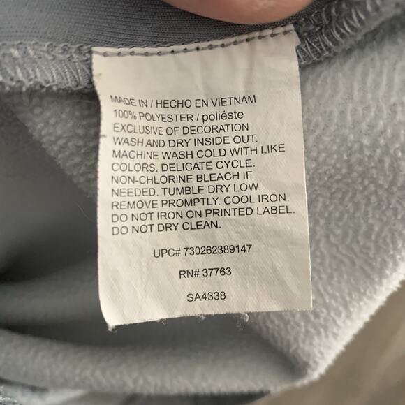 Callaway Pullover Mens Sz XXL Gray 1/4 Zip Fleece Lined Golf Sweatshirt Pocket - Picture 4 of 6